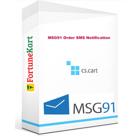 MSG91 Order SMS Notification Add-on For Cs-Cart